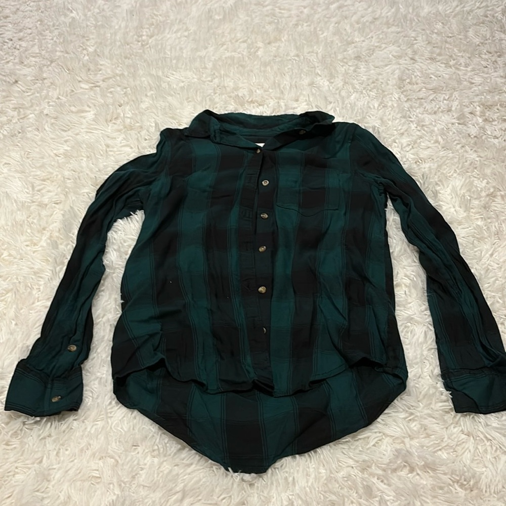 Green flannel